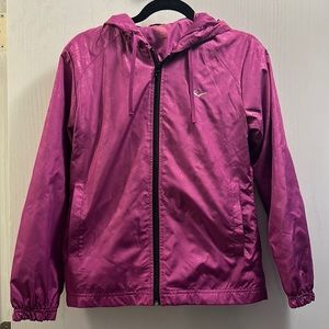 NWT Everlast pink lined windbreaker jacket coat
